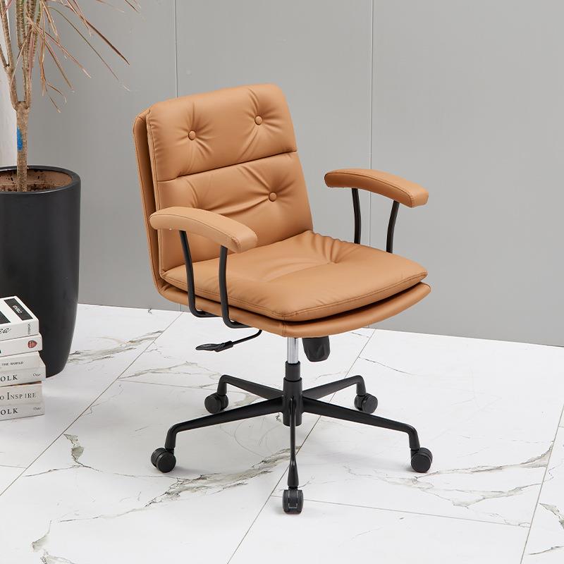 简轻B23约奢人工程学椅字家用舒适透气电脑办体椅公旋转梳妆化妆