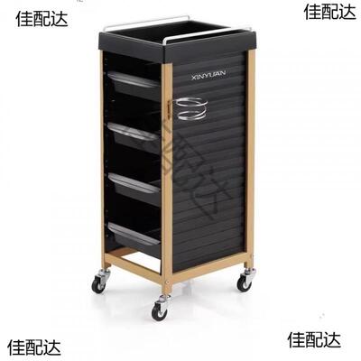 理发工具手推车美发多RHK能加厚杠车功发廊发烫剪染储物滑推轮车