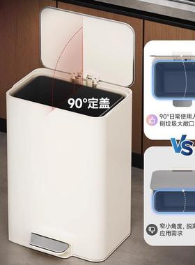 正实厅惠厨房垃圾号桶生家用大大容量客卫间81591高颜值新款和