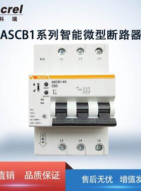 安B科瑞ASCB1NGK4G物联智能微型断路器漏带保ASC1LE63-C16-2P/Z-4