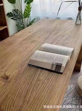 复古中式老榆木桌民客厅原木宿喝茶56539桌子纹自然理风化老茶门