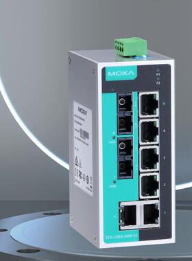 MOXAEDS-业208A8口门级非网管型工以太网交HTH换入机现货