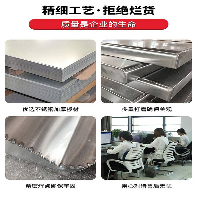 户外垃圾桶不锈钢商用大容量现代城市环卫桶市政街道分类垃圾箱