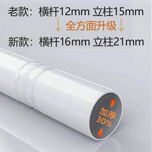 特厚蚊帐架全套防摔蚊帐杆支架加杆加粗厚家用1TGW支米8支撑单买