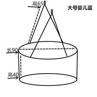 大号婴儿摇篮可移动提篮式用通便携手子动婴儿床欧蓝714美网红蓝