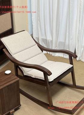 实木摇椅休躺中闲34645摇摇用椅逍遥客厅大人阳家台懒人新式风
