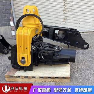 NEM挖掘机振动桩锤改水泥预制桩钢板打桩液压打桩机挖机静力压桩