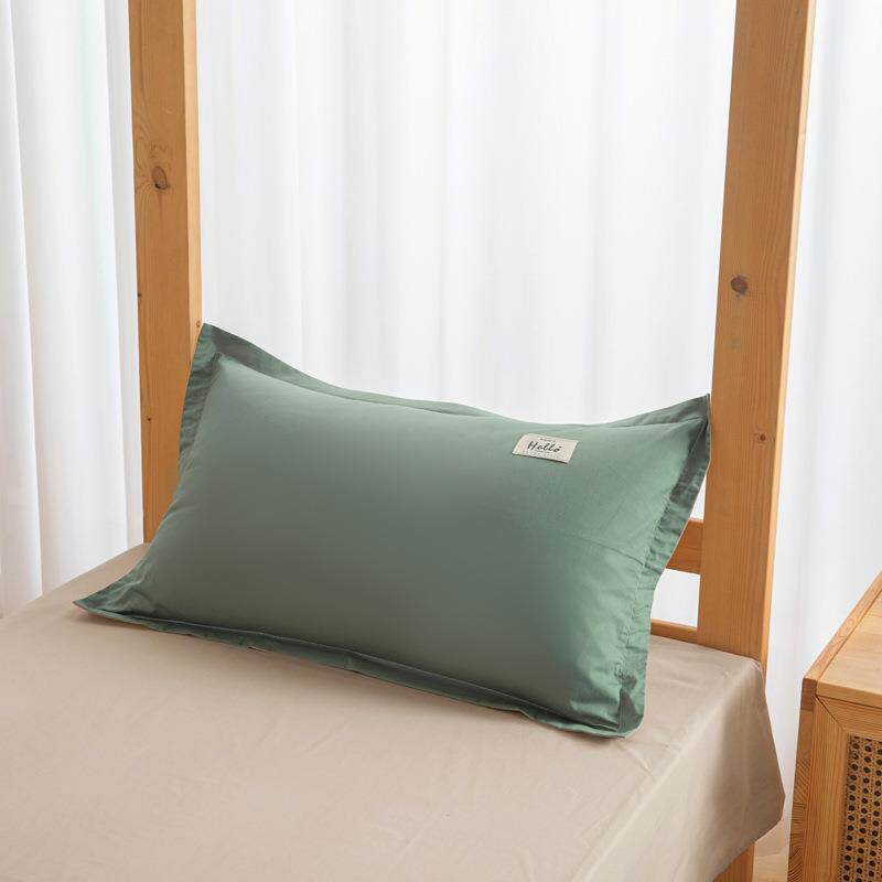 纯棉床学生宿舍上用品三件套0床笠款全棉单人被套90x2无品牌/床0c