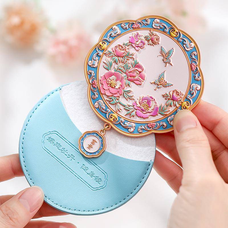 故阳宫洛物馆文博创小镜子中式复古西安XPN院风朱颜镜国古风手持