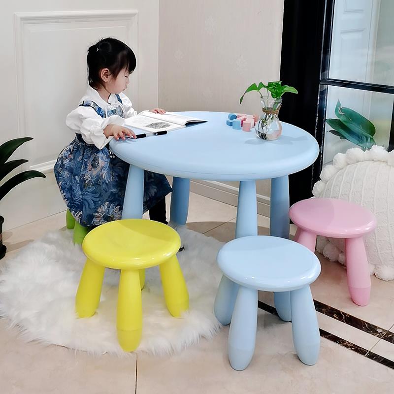 塑幼儿园椅套装儿塑料学习桌童椅宝无品牌/桌宝画画可卸玩具家用