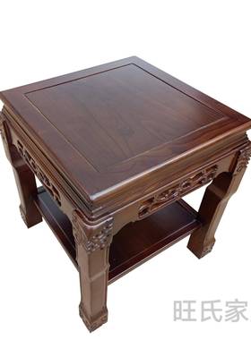 实木小几客厅沙发小几角方几边桌边正方形茶盆景鱼缸83651柜架奇