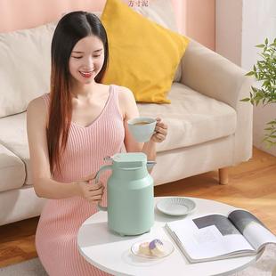玻璃红瓶胆家用保温202舍水壶暖瓶开时水壶宿宝宝热水72小厂一件