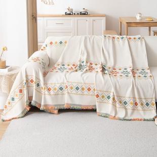 波西米防亚沙发雪盖布202季 四SVG通用尼尔猫抓坐垫子防滑全 5新款