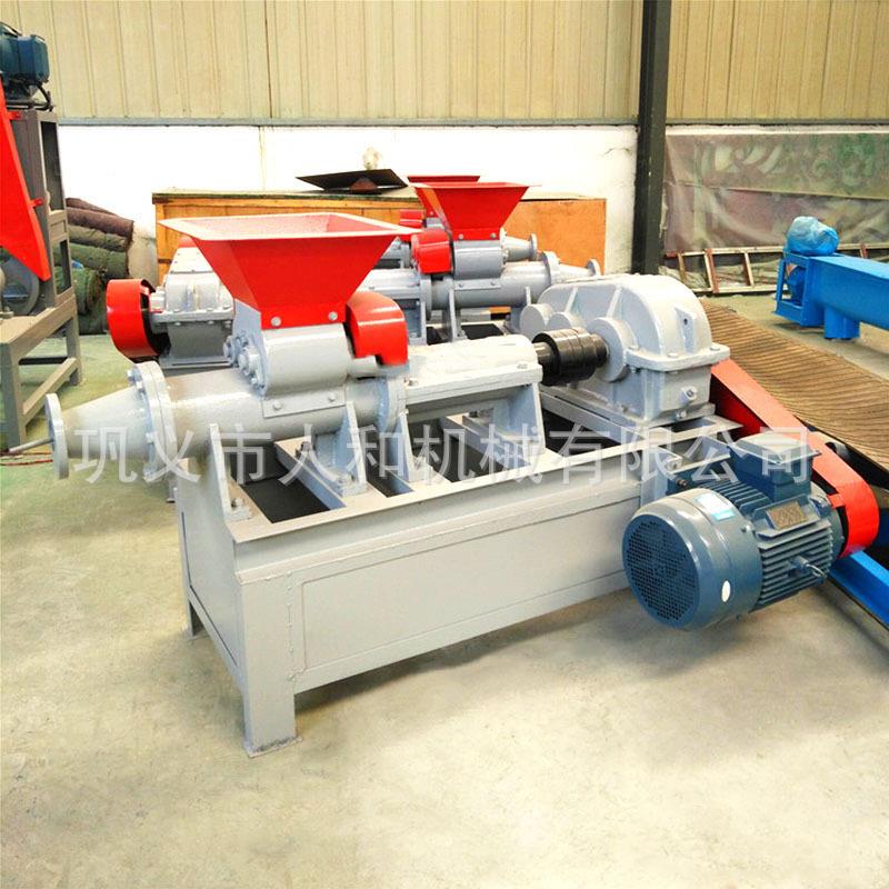 动无烟煤挤压成型机螺旋压煤煤泥煤棒机全自兰炭制挤棒挤出160粉