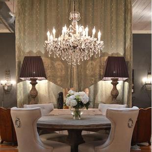 厅创意个性 时尚 古复大JVT气别墅大厅餐厅酒店 客水晶吊灯美式 美式