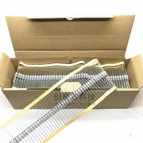 件插QTB绕线保险电阻KN1/2W5%2.2RP2.4R2.7R33.3RR