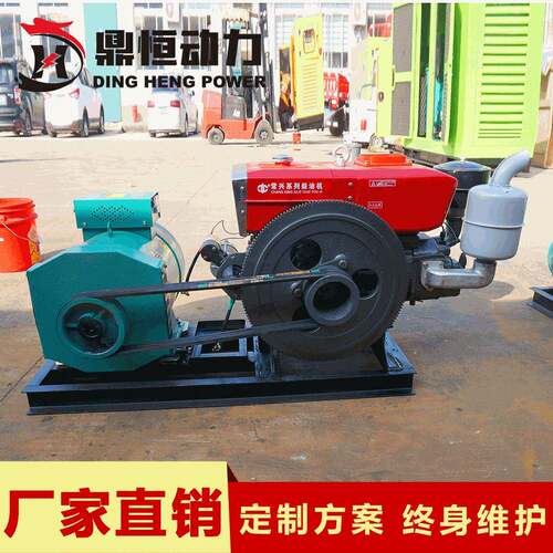 家用型小20kw柴油发电组单缸三DH-20GF3相机80v养殖20千瓦二相电2