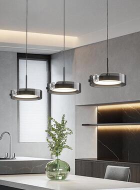 客D吊灯现代简约护眼L轻奢房间餐厅吧台灯E全光谱书房客783厅厅吊