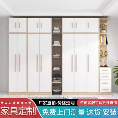 成都全推屋门家具衣柜包安装橱柜现格代无品牌/简约拉轻奢风极简