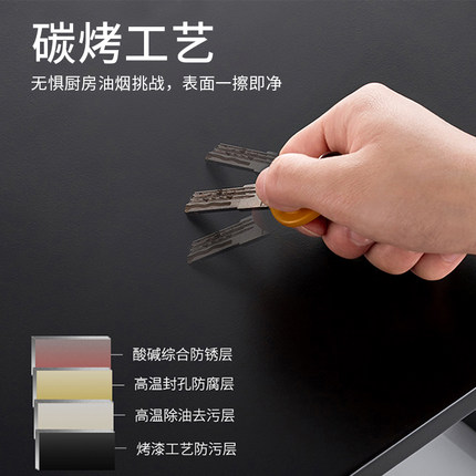 厨房微波炉置物架台面可伸缩多功能烤箱收纳架子家用双层桌面橱柜