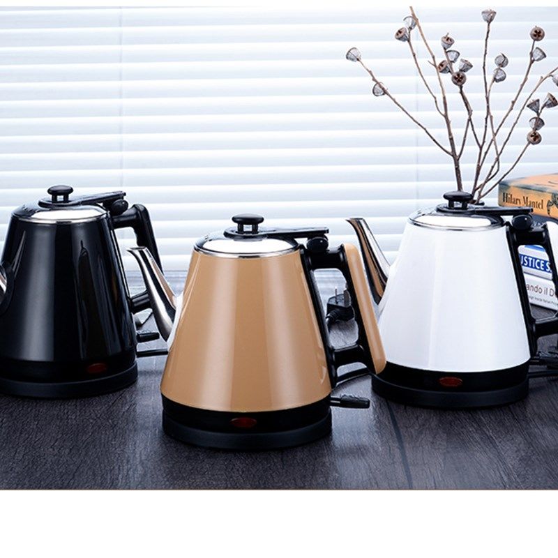 304不锈钢长嘴电热水壶双层防烫保温快速壶煮水壶随手泡电热水瓶,厨房/烹饪用具,烧水壶,淘宝优惠券,粉丝福利购,淘宝优惠卷