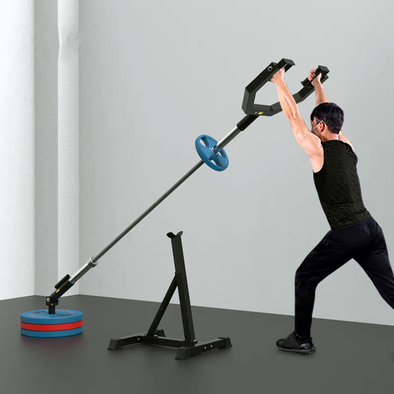哈克深蹲支架健身房力量训练单人站姿推举训练奥铃杠铃杆地炮支架