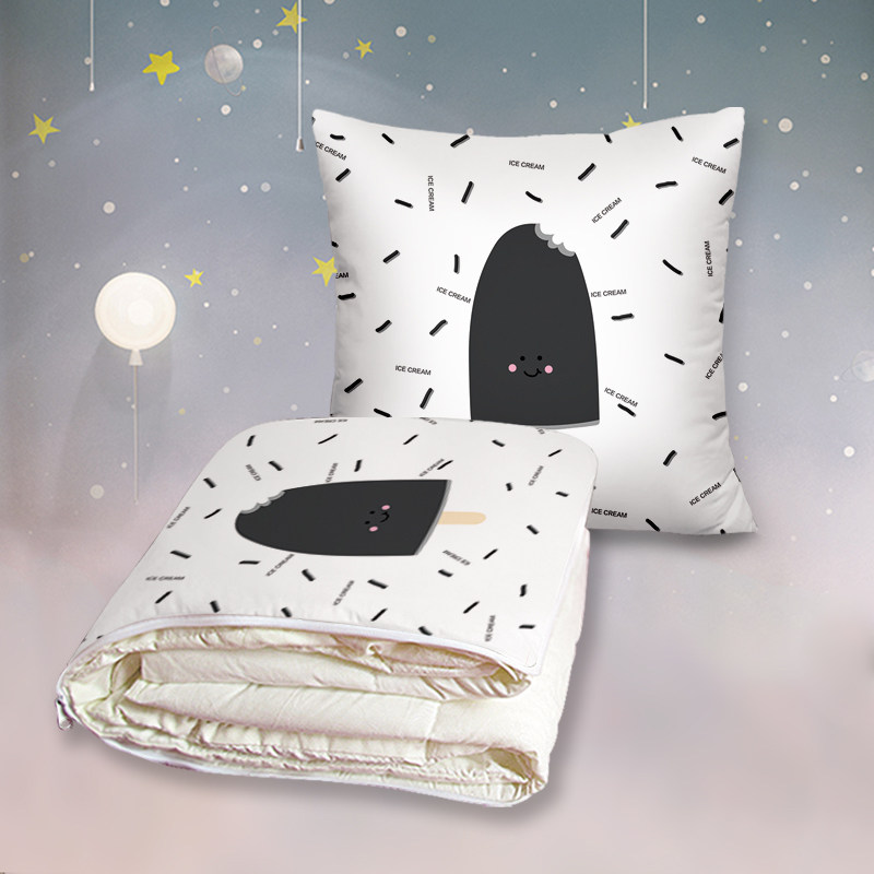 卡通可爱抱枕被子两用办公室大人折叠靠垫枕头午睡车载高档多功能,居家布艺,抱枕被,淘宝优惠券,粉丝福利购,淘宝优惠卷