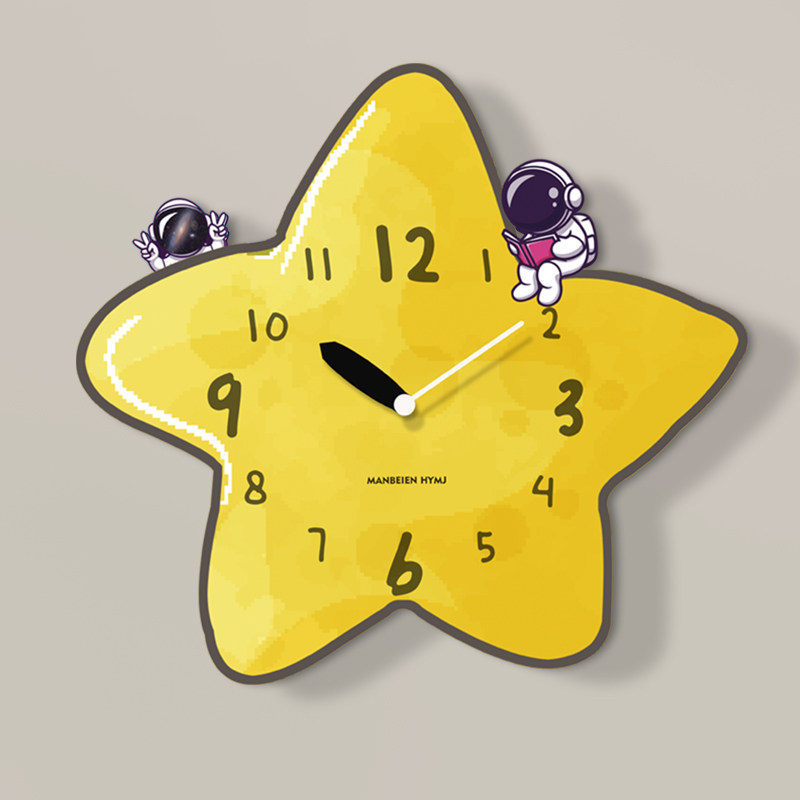 钟表挂钟客厅2024新款网红餐桌装饰家用时钟挂墙上创意儿童房挂表,家居饰品,挂钟,淘宝优惠券,粉丝福利购,淘宝优惠卷