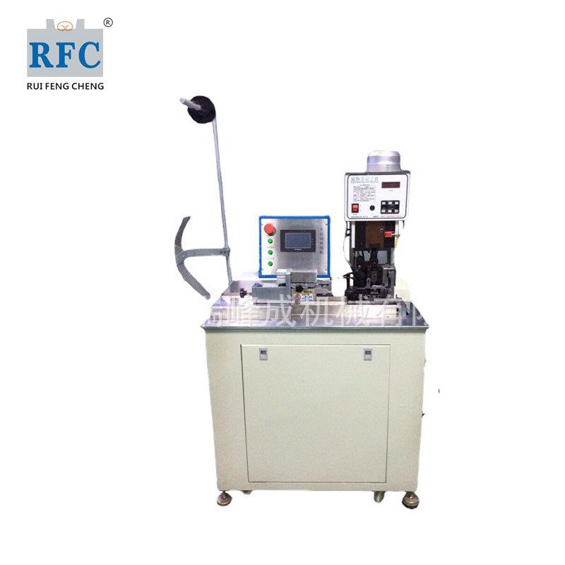 高速半自动排线端子压着机压接精准伺服驱动PLC系统控制