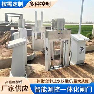 智能测控一体化闸门农田水利闸阀不锈钢闸门远程控制闸门