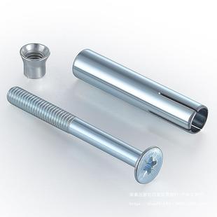 镀锌内膨胀螺丝加长平头 沉头铁膨胀十字胀管门窗涨管M6M8M10