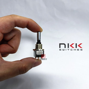 摇臂 钮子开关 日本NKK日开 6脚3档 2028W 防水IP67 双复位