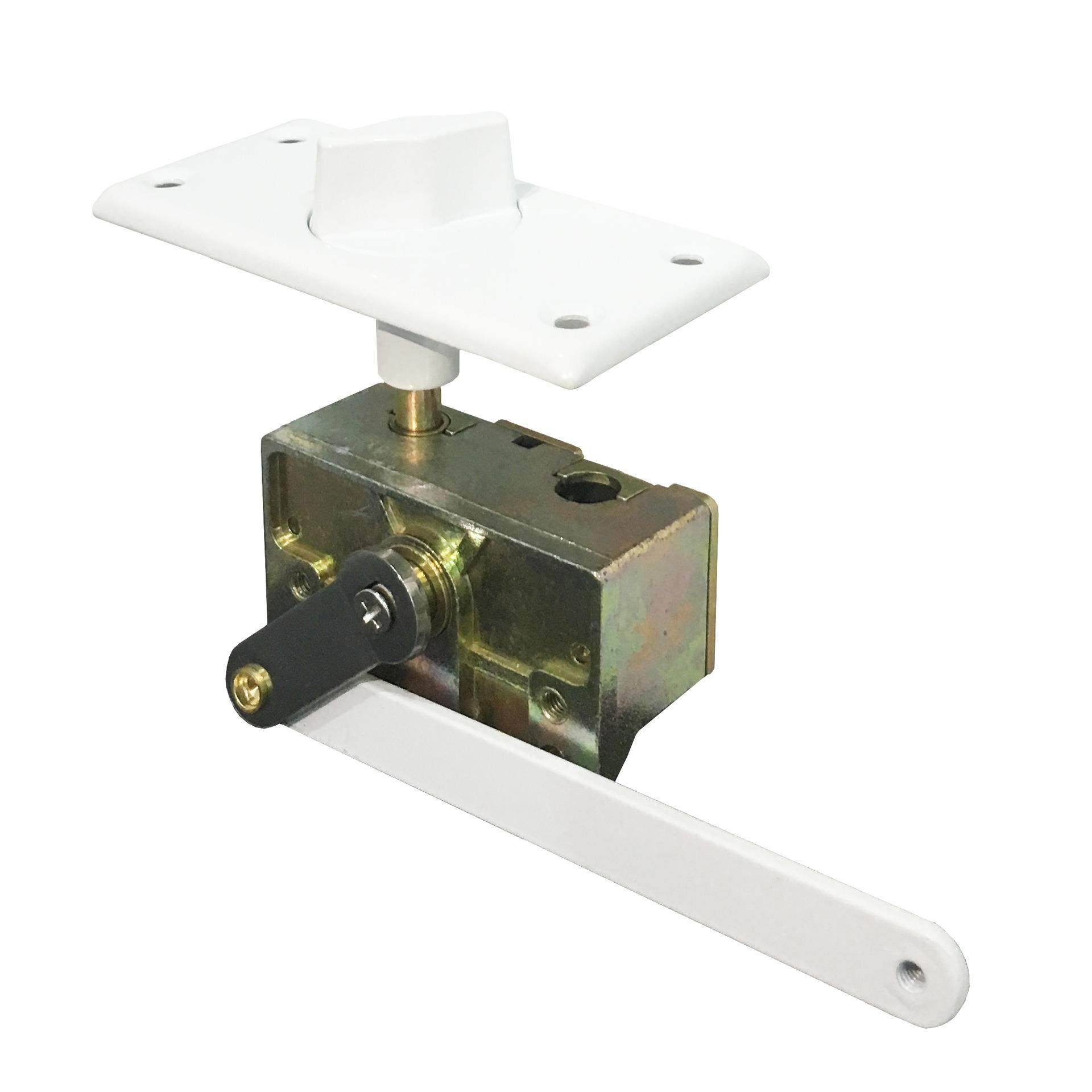 隐形手动百叶窗开关手摇内嵌式厢体机柜百叶窗比特数据中心机房窗