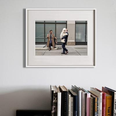 Joel Meyerowitz时尚街头摄影现代简约铝合金玻璃装饰客厅挂画