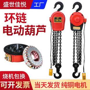 倒链提升机 环链电动葫芦DHS型1t3米2t10T6米5吨380v电动链条式