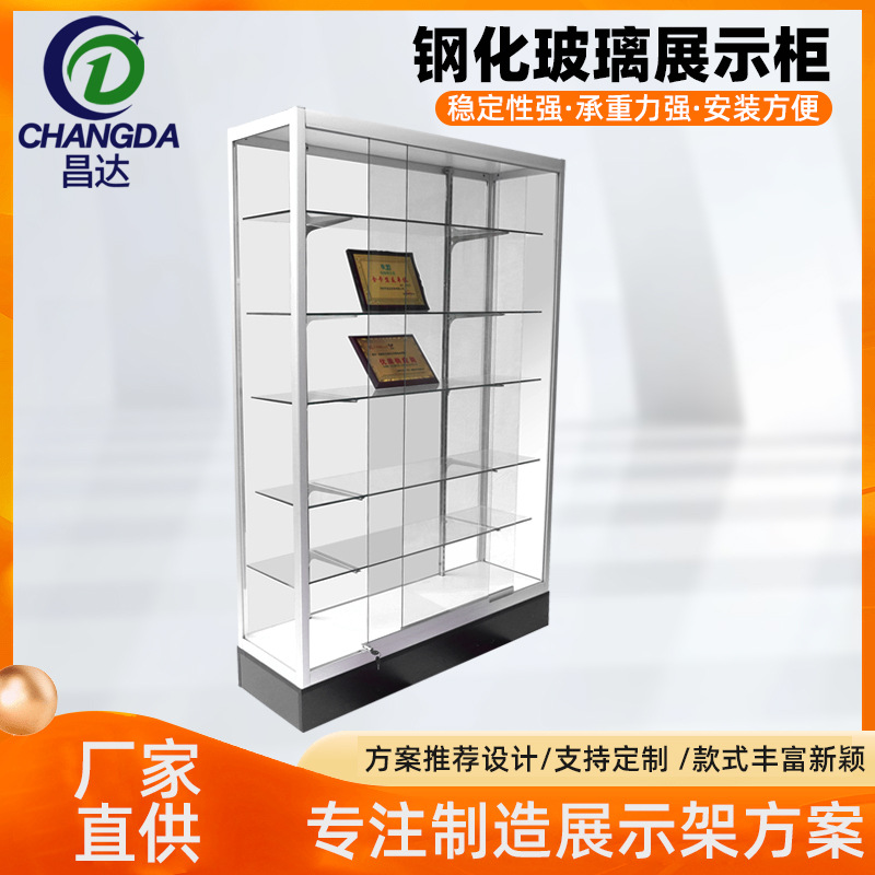 厂家定 做珠宝展示柜高端黄金首饰玻璃展示柜 商场钻石玉器展示柜