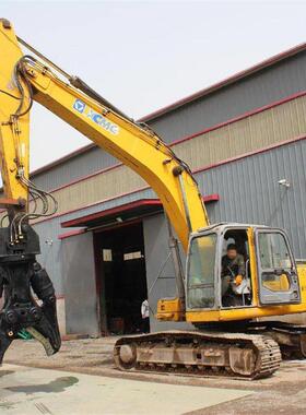 重型挖机配破件液压械剪 铁双缸旋厂转HH-21082机拆剪