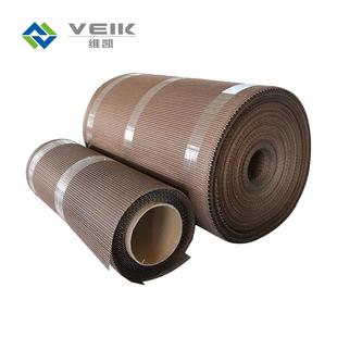 厂家现货6008销售铁氟U龙网格E输送带 PTF耐温绝高缘V烘干机传送