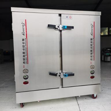厂双门AZB大型家蒸房 商用馒头蒸号饭柜 加厚不锈钢单双蒸箱门型