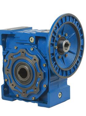 NMVRV050涡轮蜗杆减速机 立式铝壳速器 R服0减63步进伺电NMRV050/