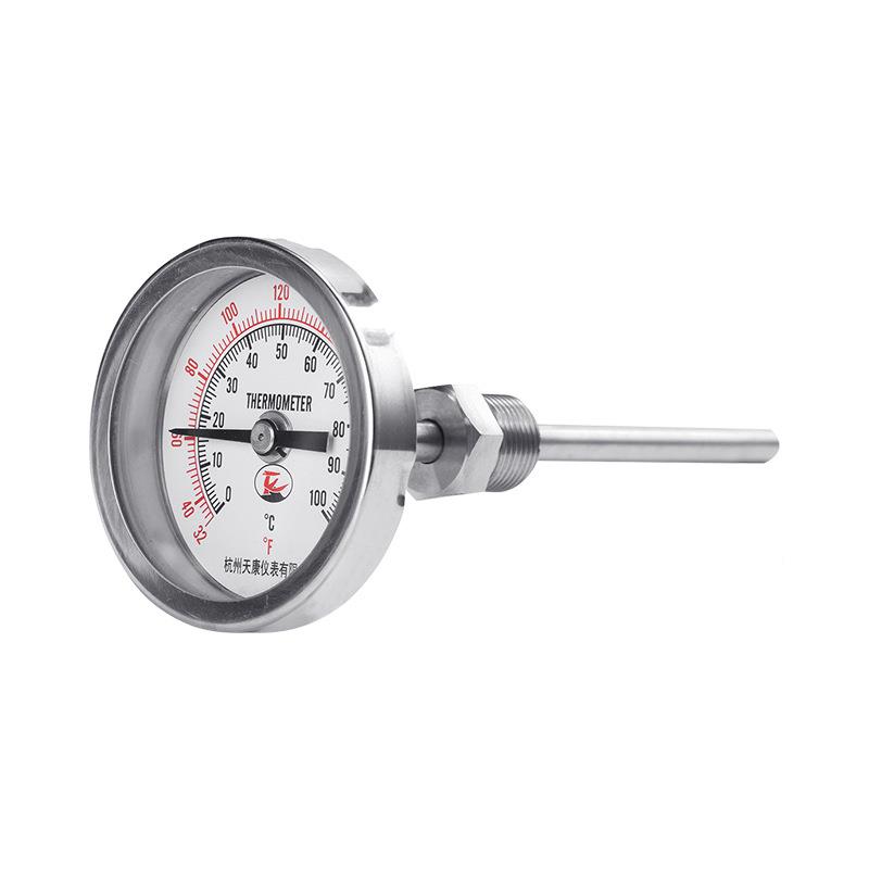 式双向金属温度计轴温WSS-301度计 工业指针型温度计