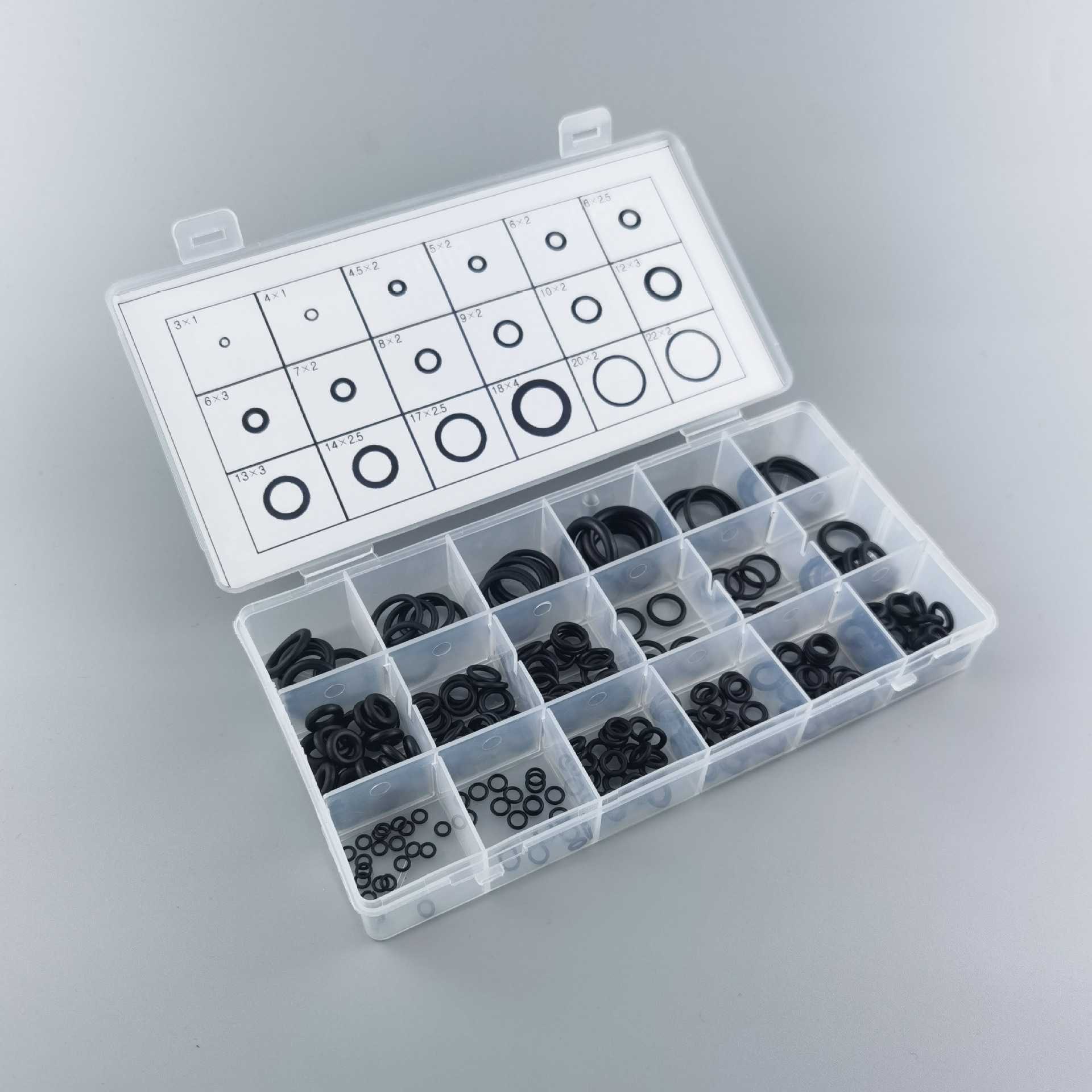 直供225pcs密封件标准件硅胶密封件橡胶密封圈组合