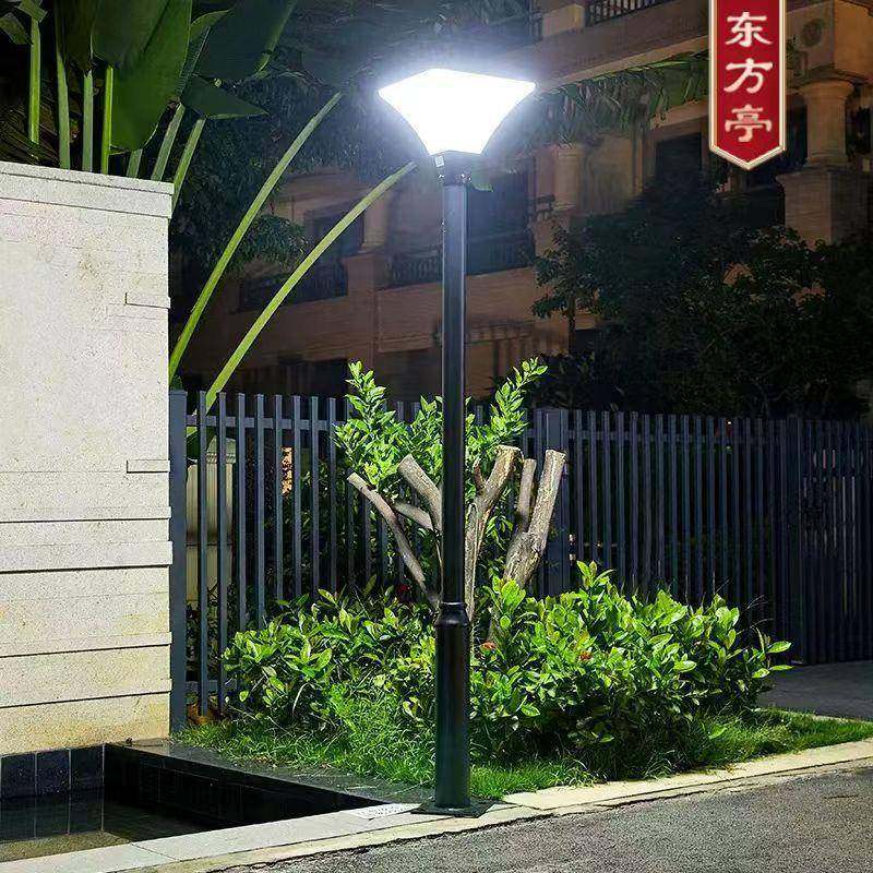 太阳能庭院灯户外灯公园别墅厂区街景草坪道路3米4米简约现代LED,家装灯饰光源,景观庭院灯饰,淘宝优惠券,粉丝福利购,淘宝优惠卷