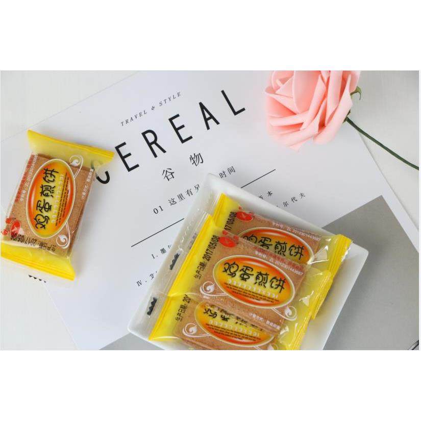 白鹤鸡蛋煎饼干酪蛋糕休闲食零食品解馋怀旧小吃整箱早餐散装