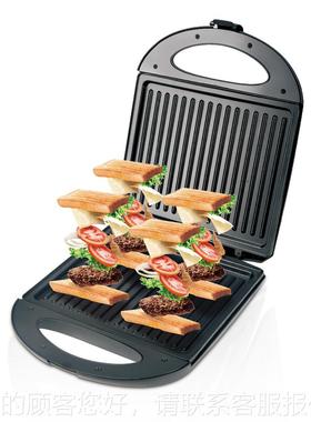 KA双NE跨境欧规A.229面加A热三明治餐机烤面包华夫饼早机跨境热销