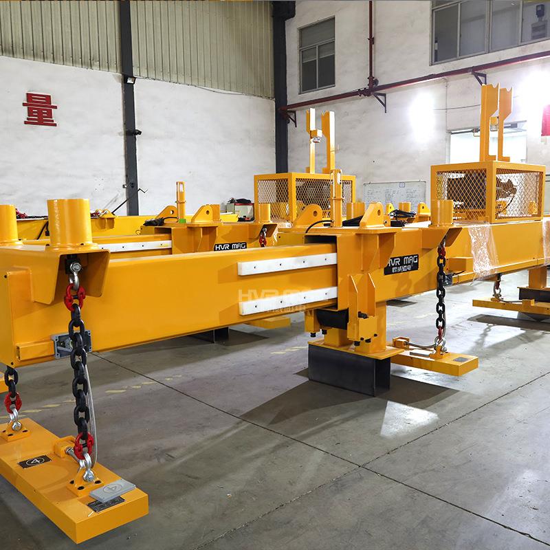 钢伸板磁吸控吊具平衡梁电永磁具缩317吊梁电永磁起重器重型吊具
