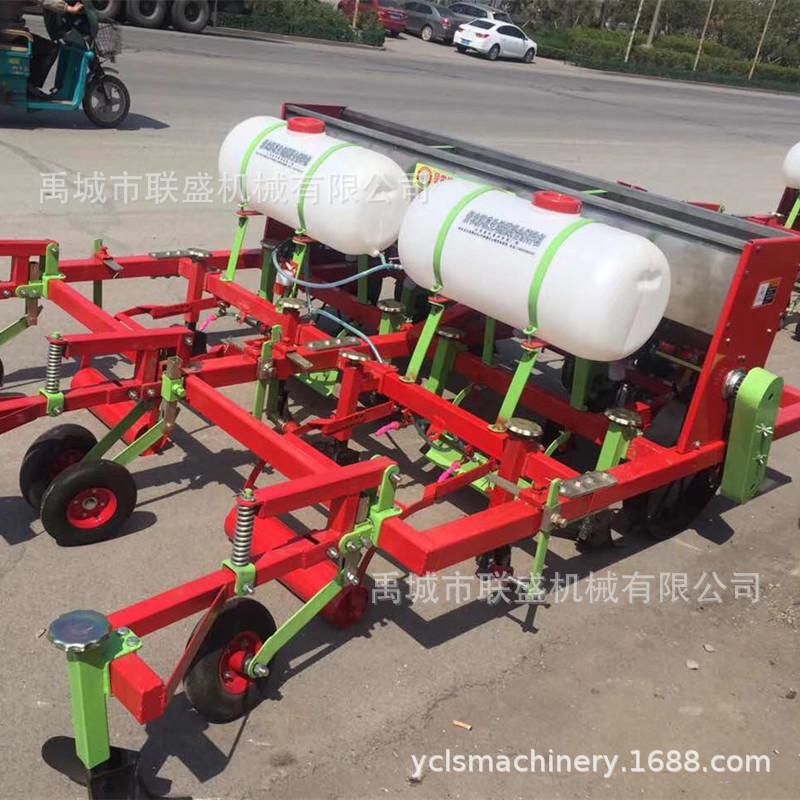 花生播种机 带覆膜施肥施药一体的花生精播机 花生点播机