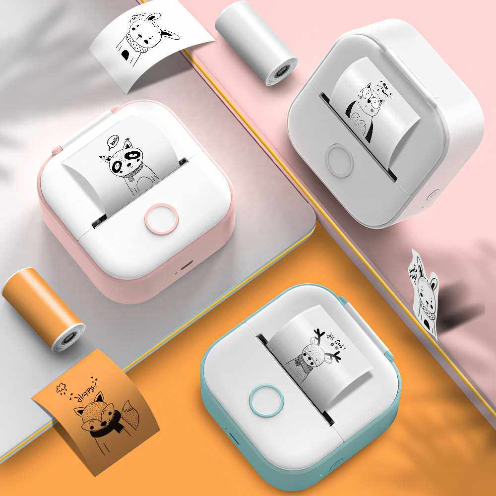 T02高清便携式家用蓝牙小型学生口袋迷你手账照片错题打印机,办公设备/耗材/相关服务,家用标签机,淘宝优惠券,粉丝福利购,淘宝优惠卷