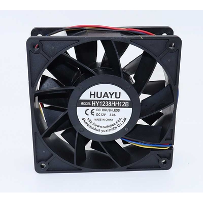 12038散热风扇 120mm*120mm*38mm 12V 3A 四线
