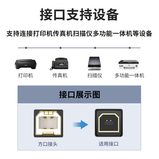 惠普打印机数据线电脑连接线USB加长一体机a适用于hsp复印机M132N